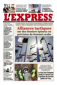 L'express quotidien du 18/01/2022