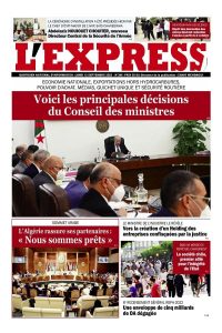 L'express quotidien du 12/09/2022