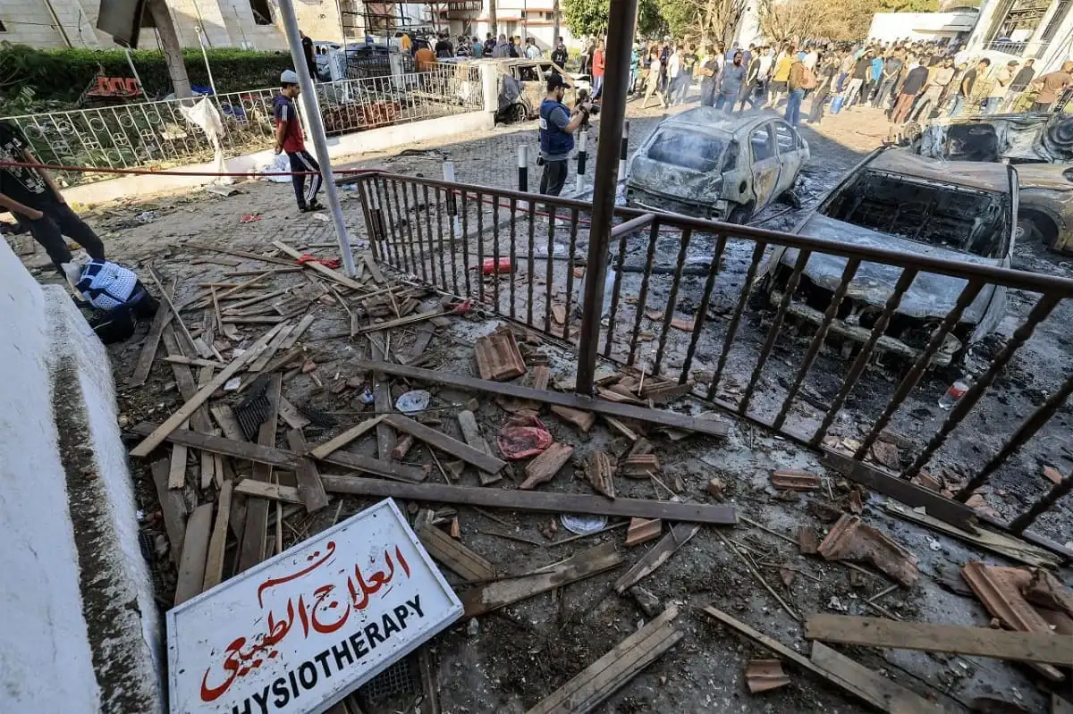 L’entité sioniste bombarde un hôpital à Ghaza et tue plus de 500 personnes