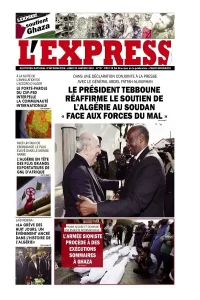 L'express quotidien du 29/01/2024