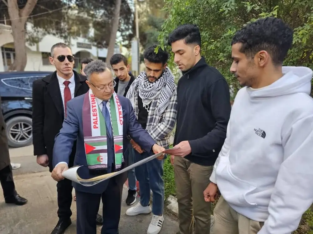 Les étudiants palestiniens en Algérie soulagés