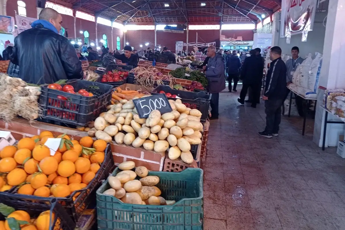 Abondance de produits sur les marchés