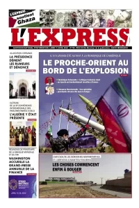 L'express quotidien du 15/04/2024