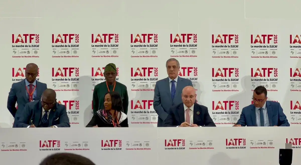 Signature de la convention portant organisation de l'IATF à Alger en 2025