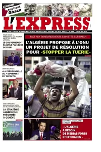 L'express quotidien du 30/05/2024