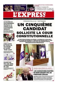 L'express quotidien du 30/07/2024