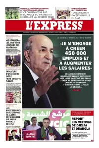 L'express quotidien du 26/08/2024