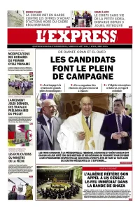 L'express quotidien du 31/08/2024