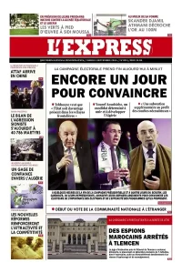 L'express quotidien du 03/09/2024