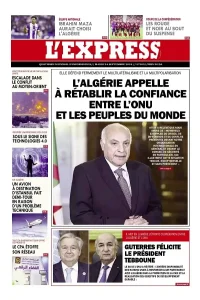 L'express quotidien du 24/09/2024