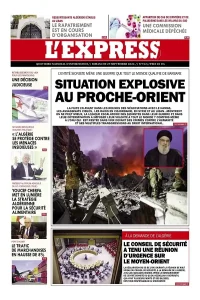 L'express quotidien du 29/09/2024