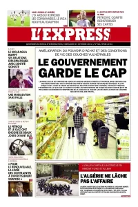 L'express quotidien du 13/10/2024