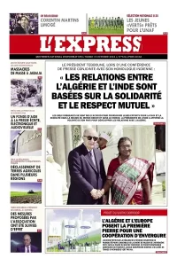 L'express quotidien du 15/10/2024