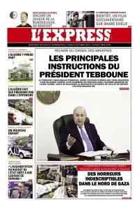 L'express quotidien du 21/10/2024