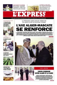 L'express quotidien du 29/10/2024