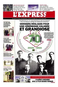 L'express quotidien du 31/10/2024