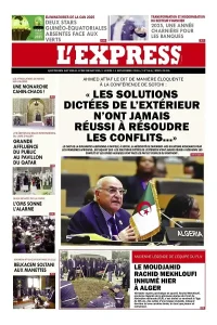 L'express quotidien du 11/11/2024