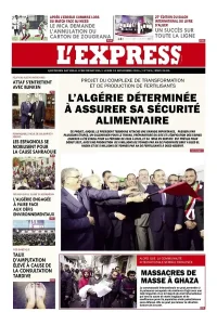 L'express quotidien du 18/11/2024