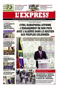 L'express quotidien du 07/12/2024