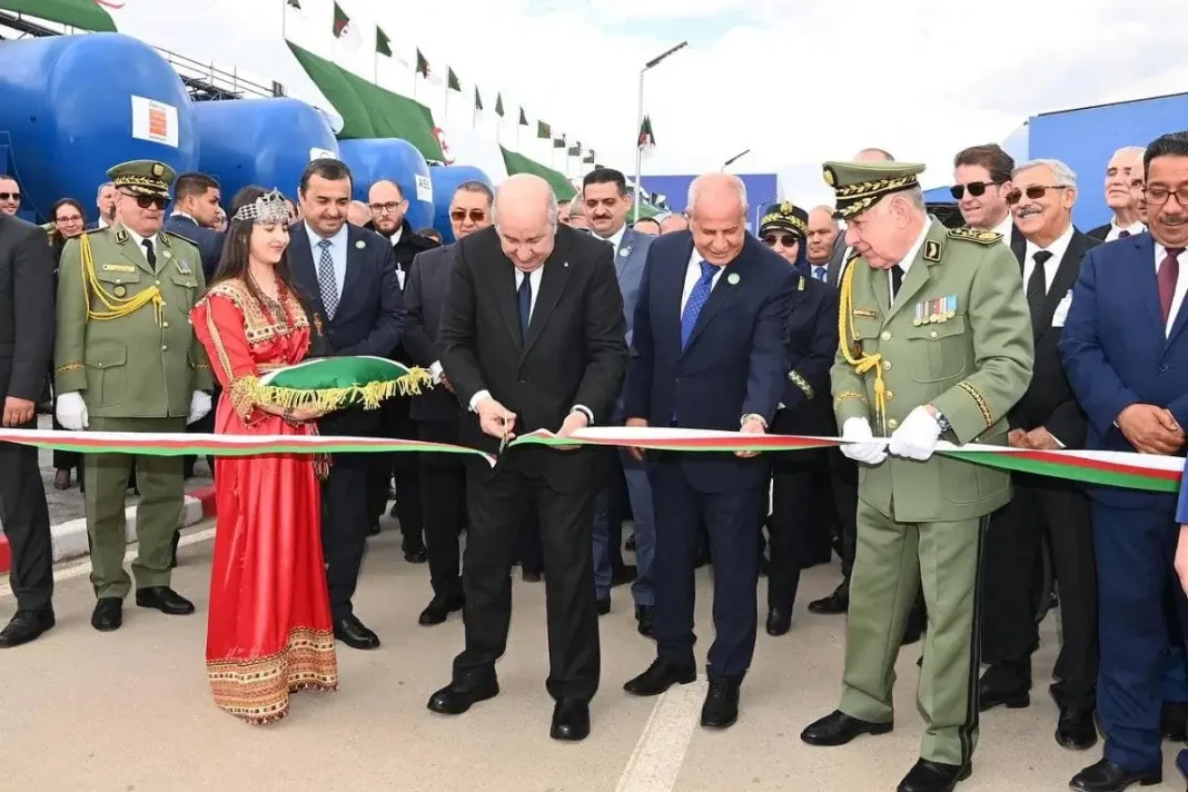 Le président Tebboune inaugure la station de dessalement Cap Djinet 2